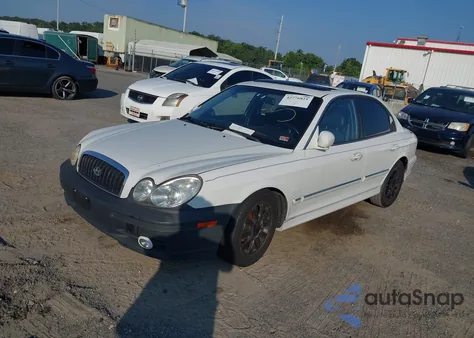 2002 Hyundai Sonata Gls/Lx from USA, damaged, VIN KMHWF35H62A699782